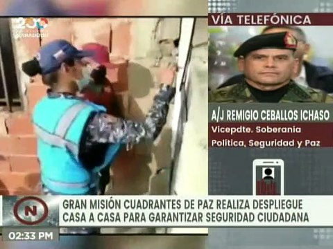 Gran Misión Cuadrantes de Paz despliega 2 mil funcionarios de seguridad en la parroquia Coche