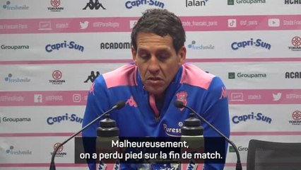 10e j. - Arias : "Le match nous a filé entre les doigts"