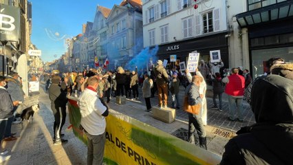 Un samedi avec les gilets jaunes et les anti-pass à Troyes