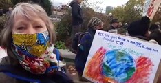 COP 26 march in Sheffield - live with David Kessen