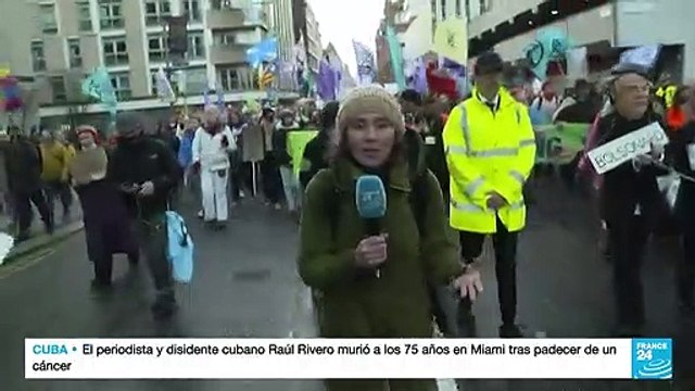 Informe desde Glasgow: ciudad anfitriona de la COP26 marcha por la justicia climática
