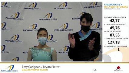 CSA 2022 - Junior Couple Prog. Libre (#2-3) - Senior Couple Prog. Libre