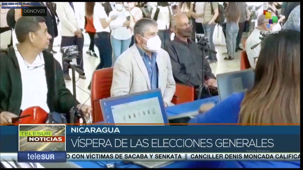 teleSUR Noticias 17:30 6-11: Nicaragua en víspe...