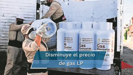 Baja precio de gas LP en CDMX y Edomex por segunda semana consecutiva