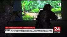 Fuerza Aérea del Perú estrena moderno simulador para entrenar tiro