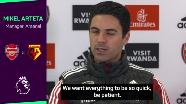 Be patient, it will come - Arteta knows Smith Rowe will get an England call-up