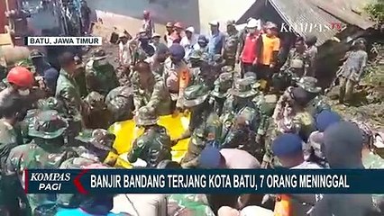 Banjir Bandang di Batu, Tercatat 7 Orang Meninggal Dunia