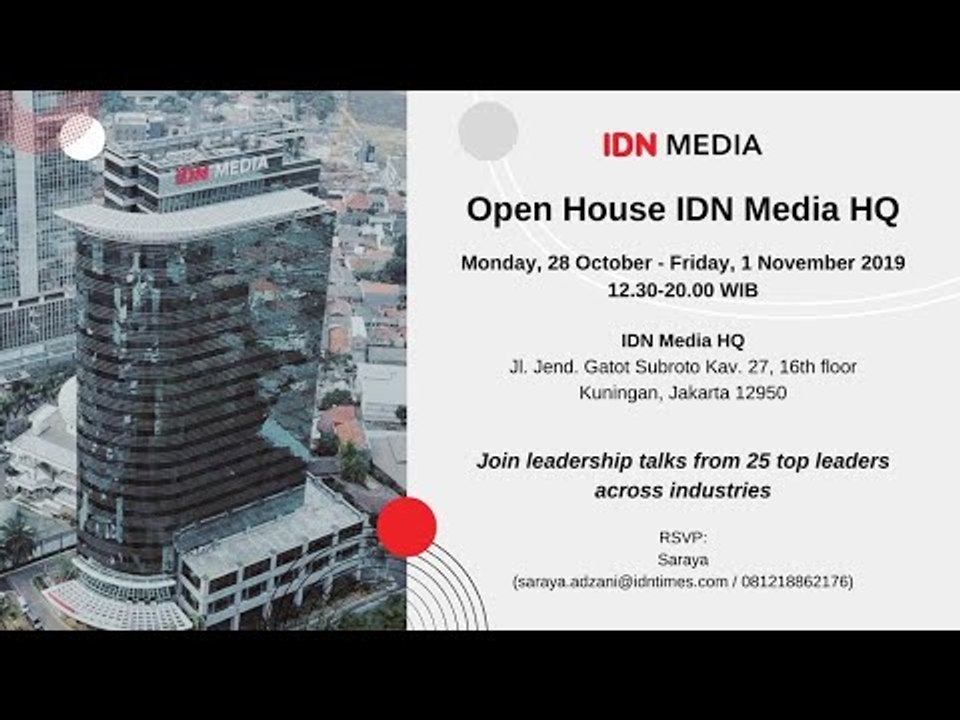OPEN HOUSE IDN MEDIA HQ - DAY 4 SESI 1 (31 OKTOBER 2019)
