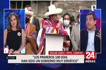 Óscar Caipo: "Una reforma tributaria cuando necesitamos reactivación, no es una buena idea"