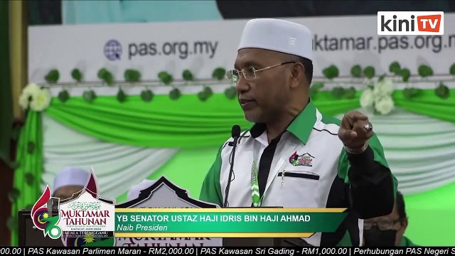 'Walaupun PAS dalam kerajaan, perkara tak betul kita bantah' - Idris