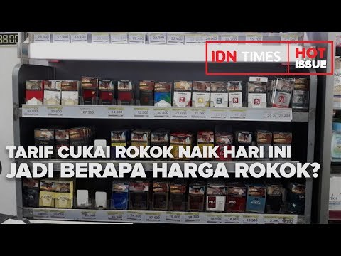 TARIF CUKAI ROKOK NAIK HARI INI, JADI BERAPA HARGA ROKOK?