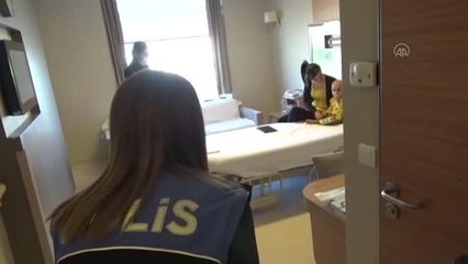 Polisler lösemi tedavisi gören çocukları ziyaret etti