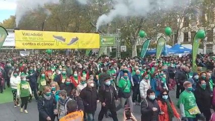X Marcha Contra el Cáncer en Valladolid