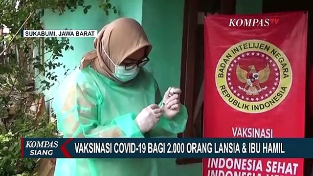 Sasaran Vaksinasi Covid-19 Untuk 2.000 Orang Lansia, Ibu Hamil dan Disabilitas