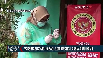 Sasaran Vaksinasi Covid-19 Untuk 2.000 Orang Lansia, Ibu Hamil dan Disabilitas