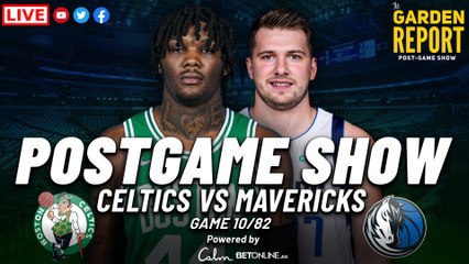 Celtics vs Mavericks CLNS Media Postgame Show