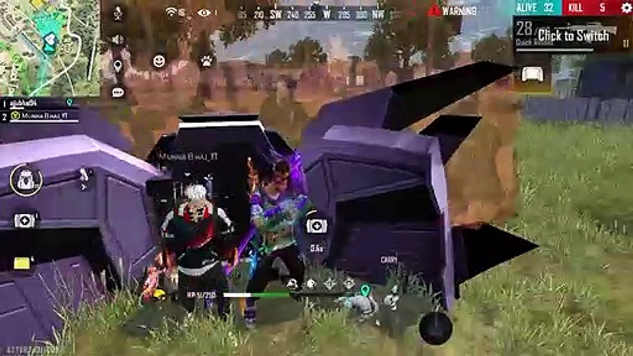 Free fire...ajju Bai.....Rank Score 4300  Pro Lobby Duo Vs Squad Ajjubhai and Munnabhai Op Gameplay - Garena Free fire