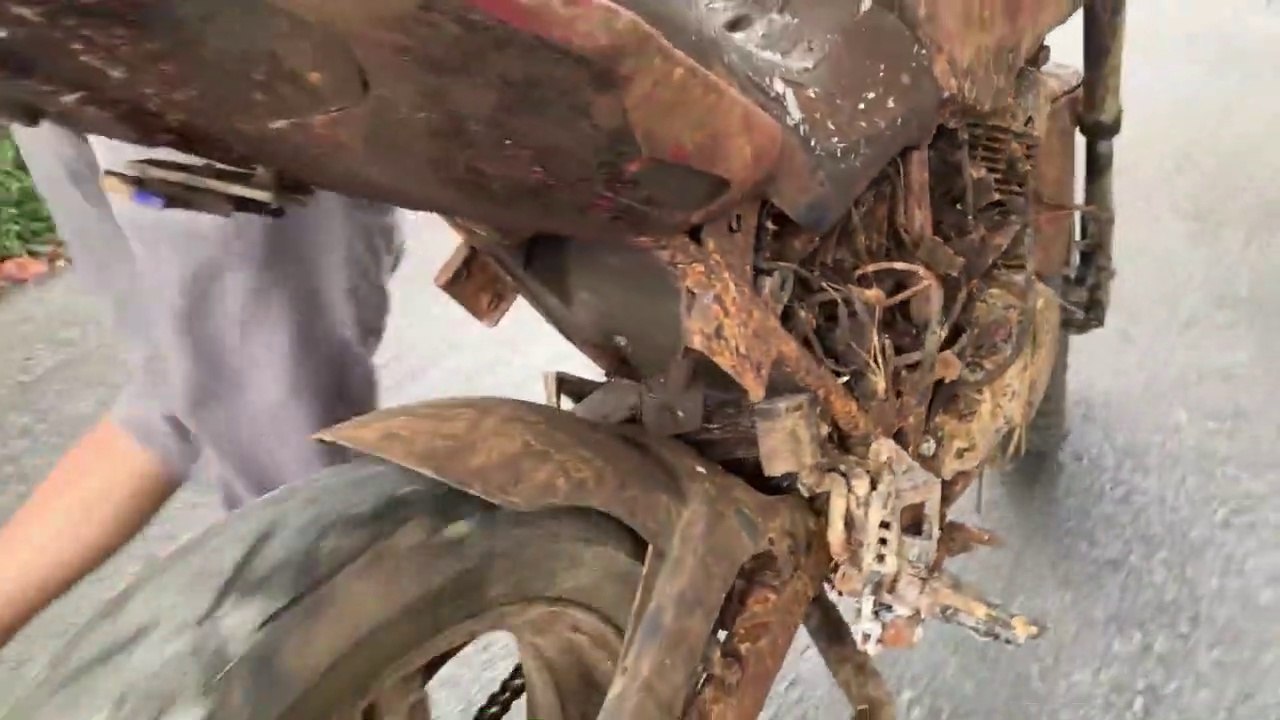 Restauration de vieilles motos jusqu'à kawasaki # Rebel2r 4