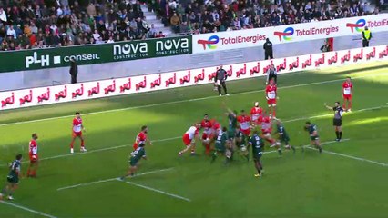 TOP 14 - Essai de Tumua MANU (SP) - Section Paloise - Biarritz Olympique - J10 - Saison 2021/2022