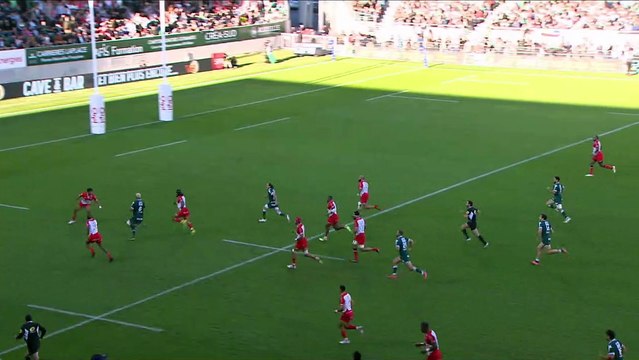 TOP 14 - Essai de Jordan JOSEPH (SP) - Section Paloise - Biarritz Olympique - J10 - Saison 2021/2022