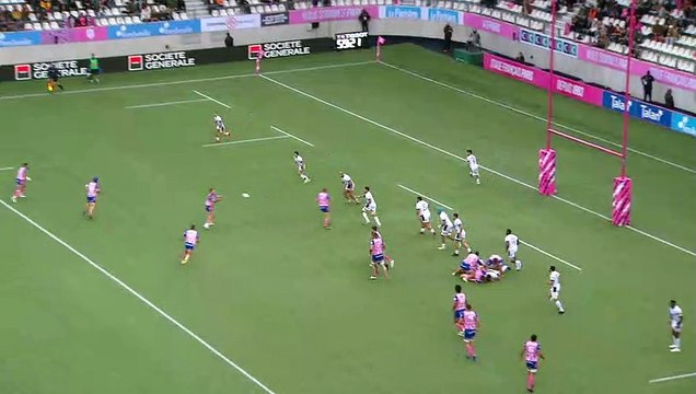 TOP 14 - Essai de Lester ETIEN 2 (SFP) - Stade Français - Montpellier Hérault Rugby - J10 - Saison 2021/2022
