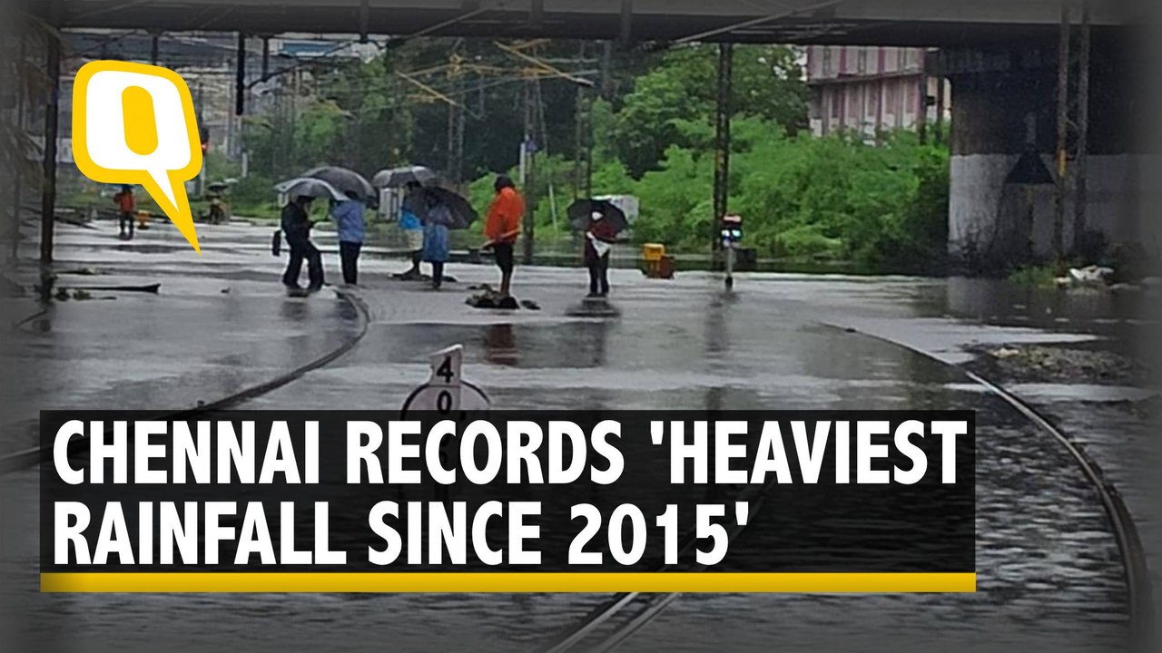 Chennai Rains | Incessant Rain Lashes Chennai, Several Areas Waterlogged
