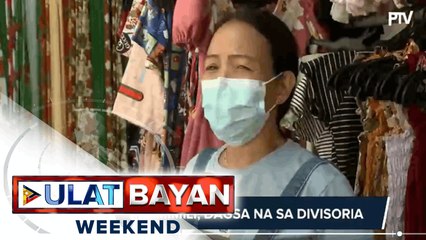 Mga mamimili, dagsa na sa divisoria