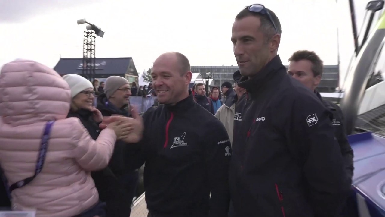 VoileBanquePop 2021 : DEPART DU PONTON - TRANSAT JACQUES VABRE 2021