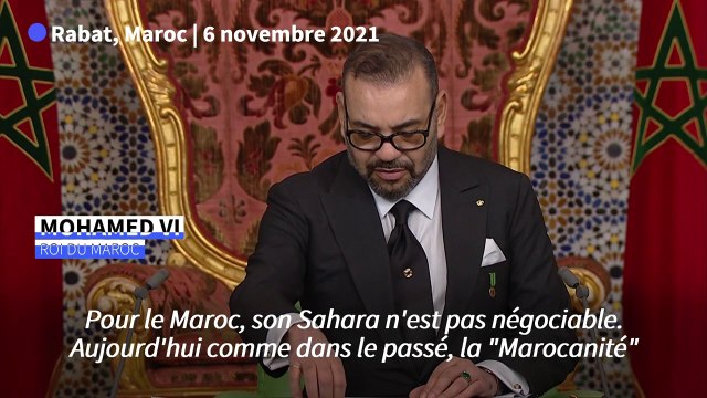 Crise algéro-marocaine: le Sahara occidental n'est pas à négocier affirme le roi du Maroc
