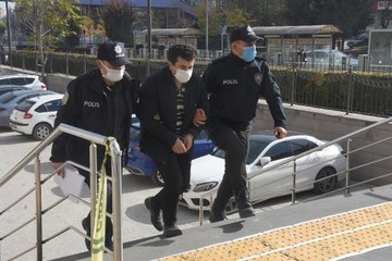 APARTMANDA YANGIN ÇIKARAN KAPICI, ADLİYEYE SEVK EDİLDİ