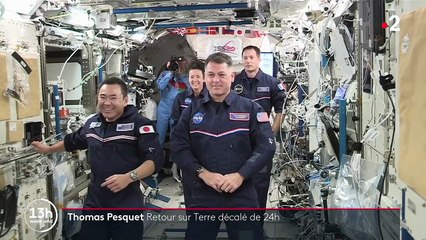 Espace : une mauvaise météo retarde le retour de Thomas Pesquet