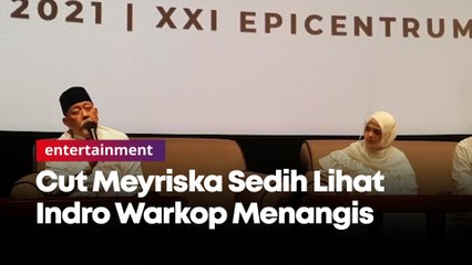 Teringat Almarhum Ayah, Cut Meyriska Sedih Lihat Indro Warkop Nangis di Film