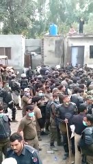 Security Forces in TLP Protest