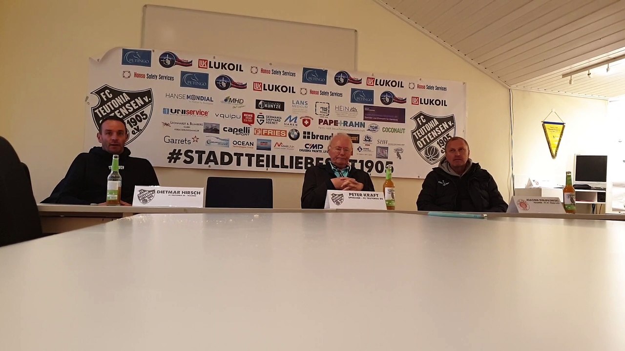 Die PK nach dem Teutonen-Derbysieg gegen St. Pauli II