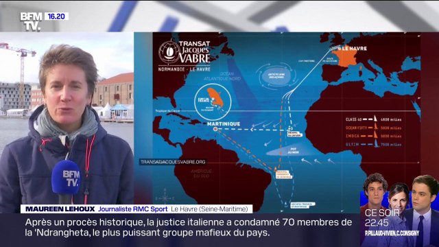 Transat Jacques Vabre: les 79 bateaux se sont élancés à 13h47 depuis le Havre