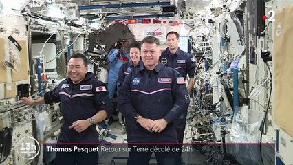 Espace : le retour de Thomas Pesquet décalé de 24 heures
