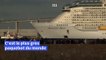 Le "Wonder of the Seas", plus gros paquebot du monde, quitte Saint-Nazaire