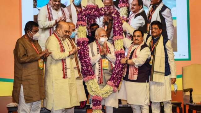PM Modi's Victory Mantra ahead of polls in executive meeting
