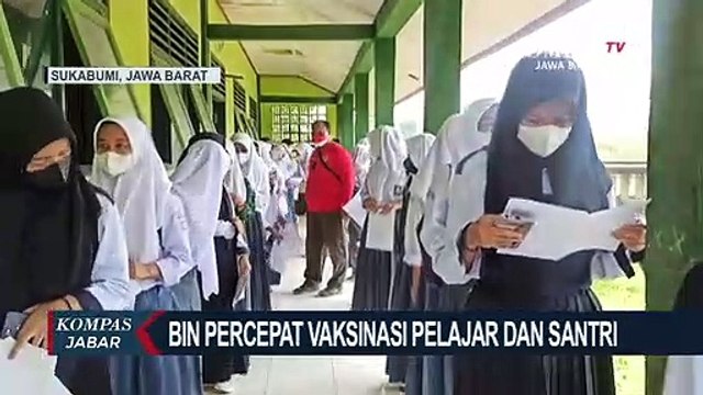 BIN Percepat Vaksinasi Pelajar Dan Santri