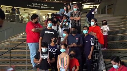 Expo 2020 Dubaï : le pavillon coréen propose les jeux pour enfants popularisés par "Squid Game"