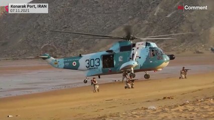 Iran begins annual war games as nuclear talks near