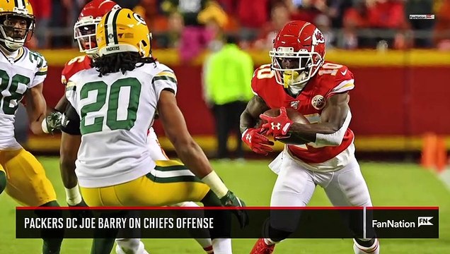 Green Bay Packers DC Joe Barry on Kansas City Chiefs Offense - video  Dailymotion