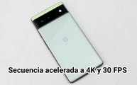 Secuencia acelerada en 4K y 30 FPS con el Google Pixel 6