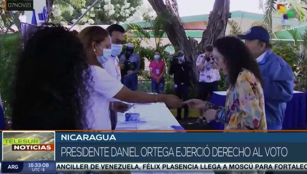 teleSUR Noticia 15:30 07-11: Elecciones generales en Nicaragua se desarrollan en normalidad