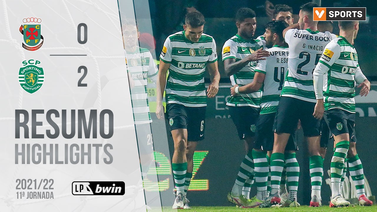 Highlights: Paços de Ferreira 0-2 Sporting (Liga 21/22 #11)