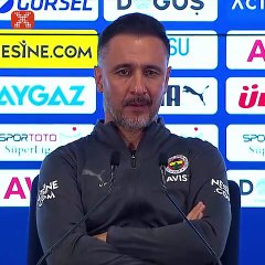 Vitor Pereira'dan 'taraftar tepkisi' sorusuna cevap!