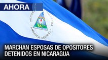 Esposas de precandidatos detenidos en #Nicaragua marchan en #Washington - #11Nov - Ahora