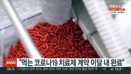 "먹는 코로나19 치료제 계약 이달 내 완료"