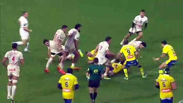 TOP 14 - Essai de Aymeric LUC (RCT) - ASM Clermont - RC Toulon - J10 - Saison 2021/2022