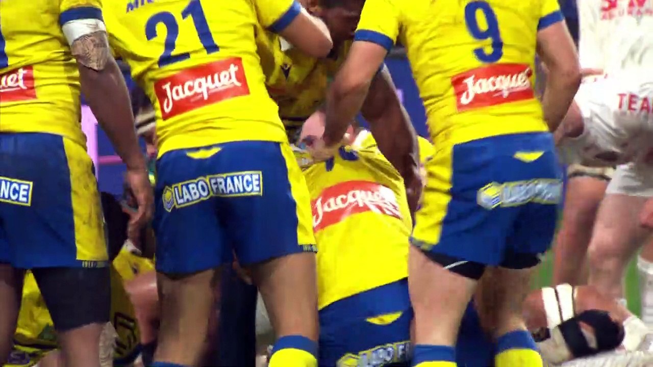 TOP 14 - Essai de Yohan BEHEREGARAY (ASM) - ASM Clermont - RC Toulon - J10 - Saison 2021/2022